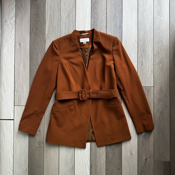 Calvin Klein Belted Women’s Blazer/Jacket - Picture 1 of 7